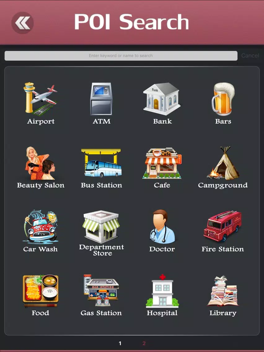 Bora Bora Offline Explorer iPad  স্ক্রিনশট