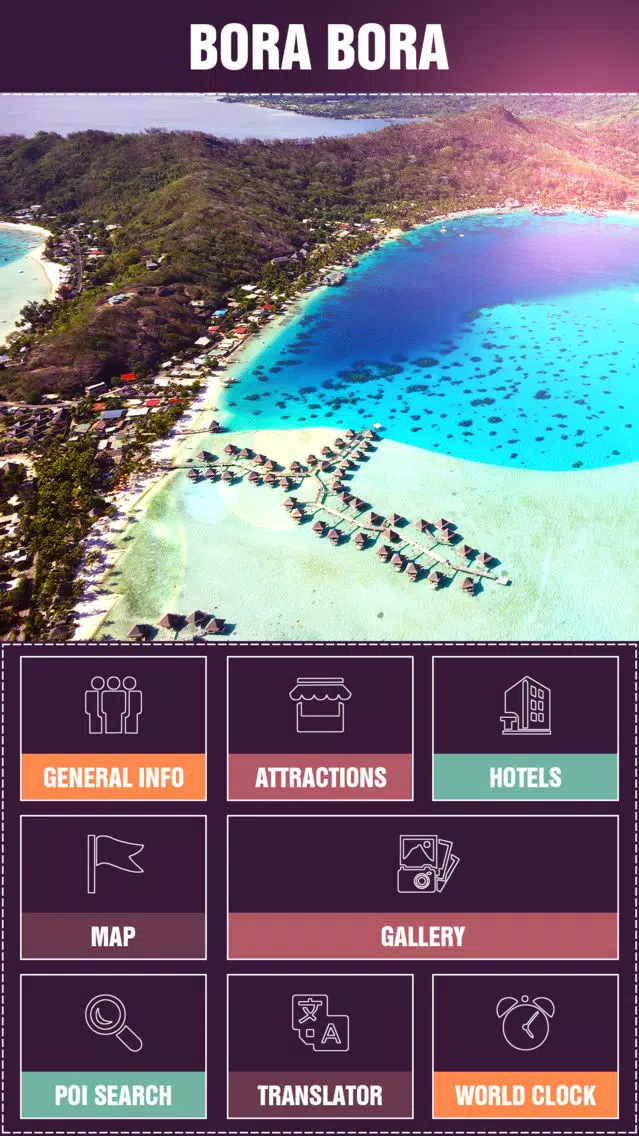 Bora Bora Offline Explorer স্ক্রিনশট