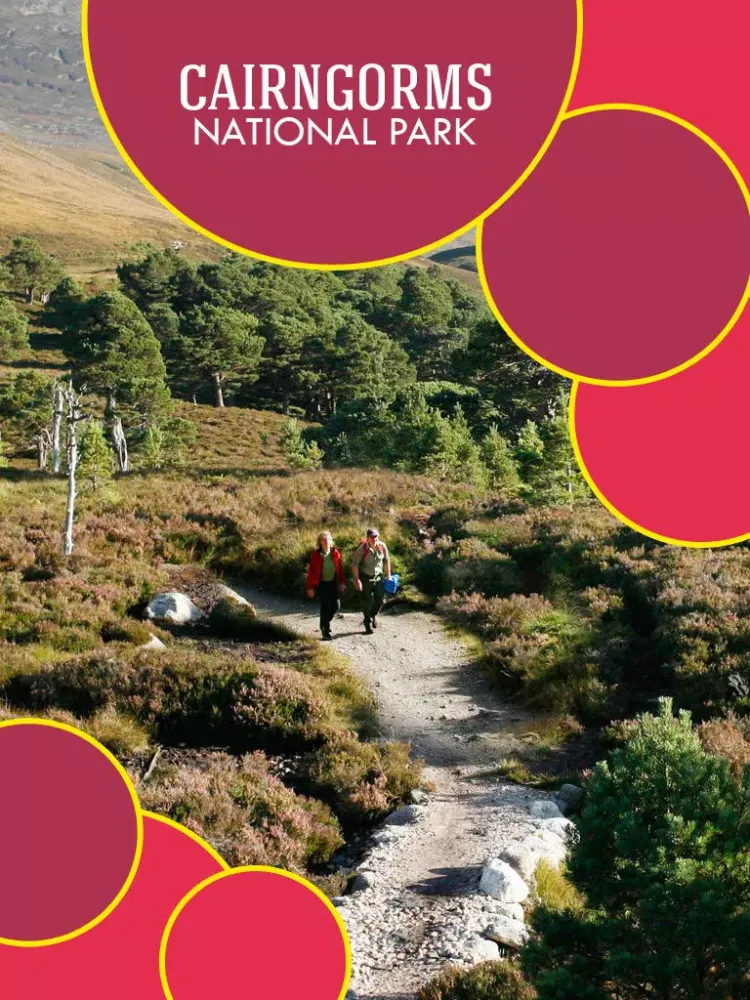 Capturas de tela do Cairngorms National Park iPad 