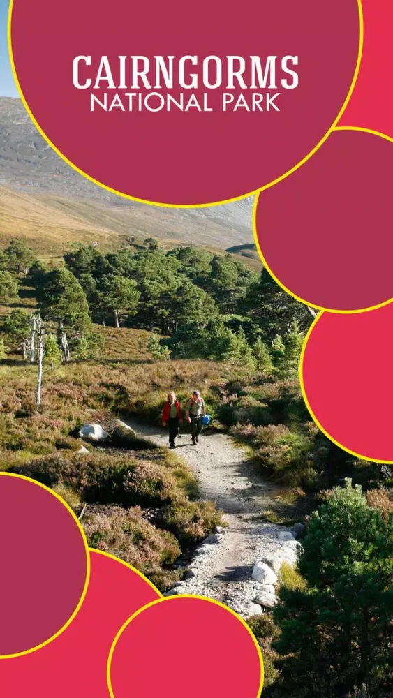 Capturas de tela do Cairngorms National Park