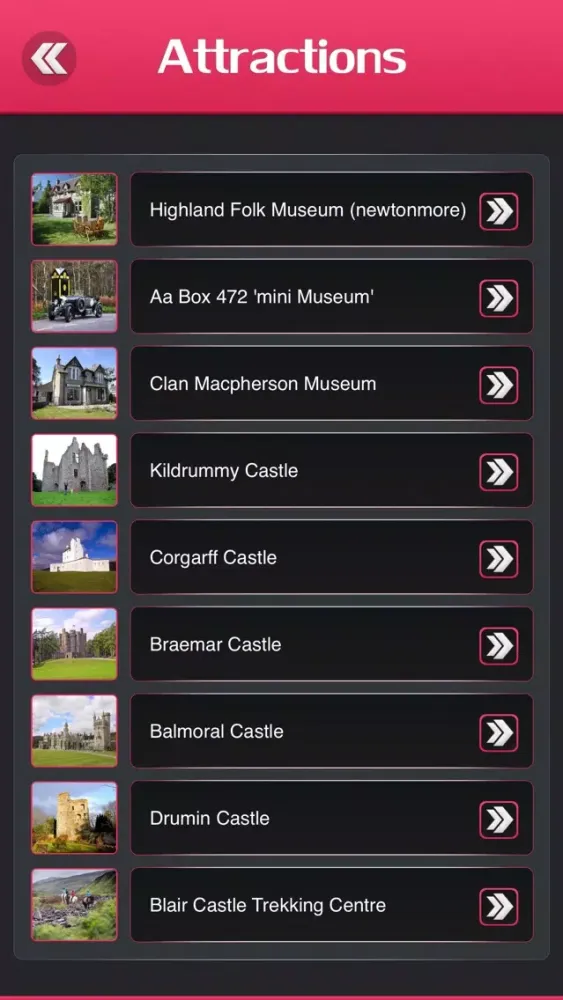 Capturas de tela do Cairngorms National Park