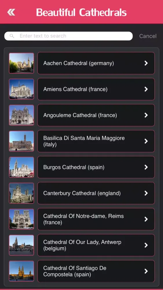 Beautiful Cathedrals In Europe应用截图