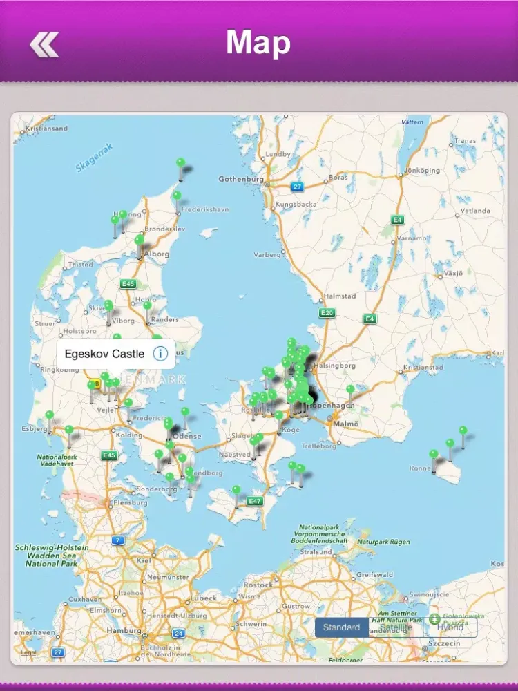 Denmark Tourism iPad  سکرین شاٹس