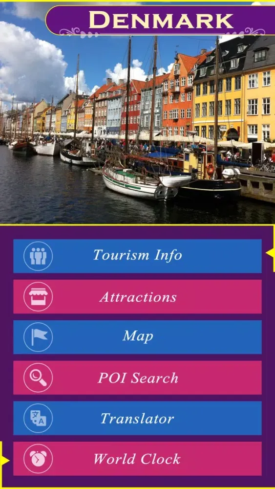 Denmark Tourism سکرین شاٹس