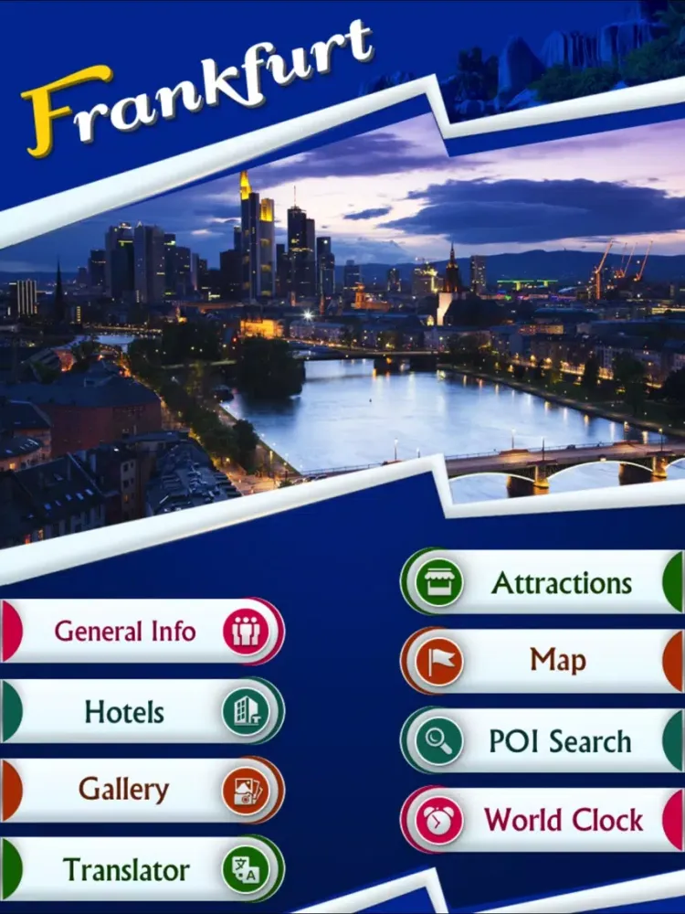 Frankfurt City Guide iPad  Ekran Görüntüleri