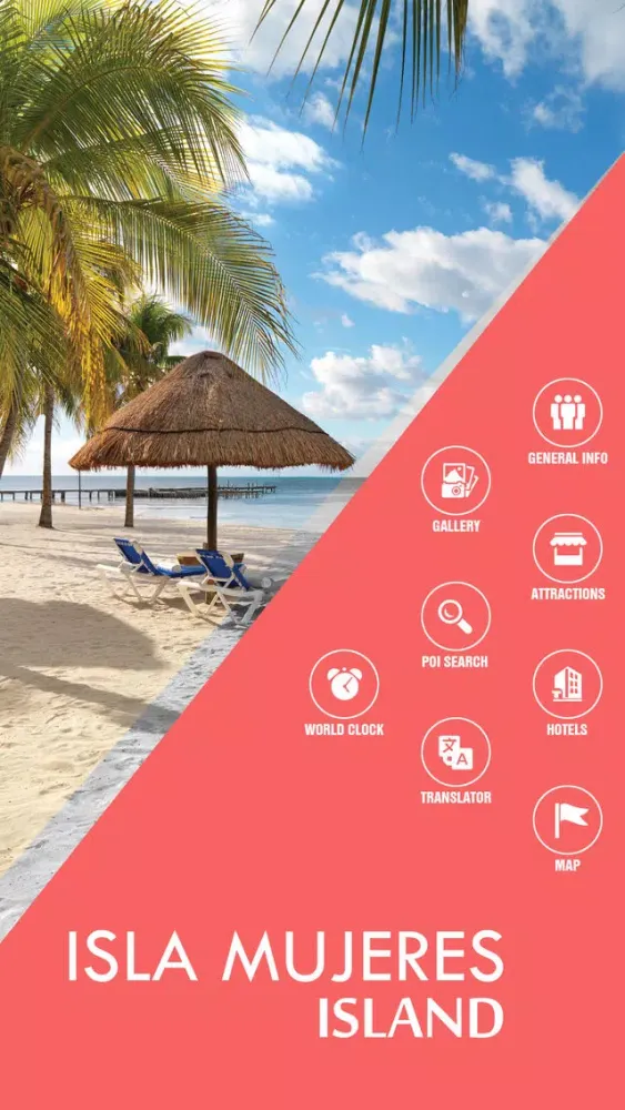 Isla Mujeres Offline Travel Guide Screenshots