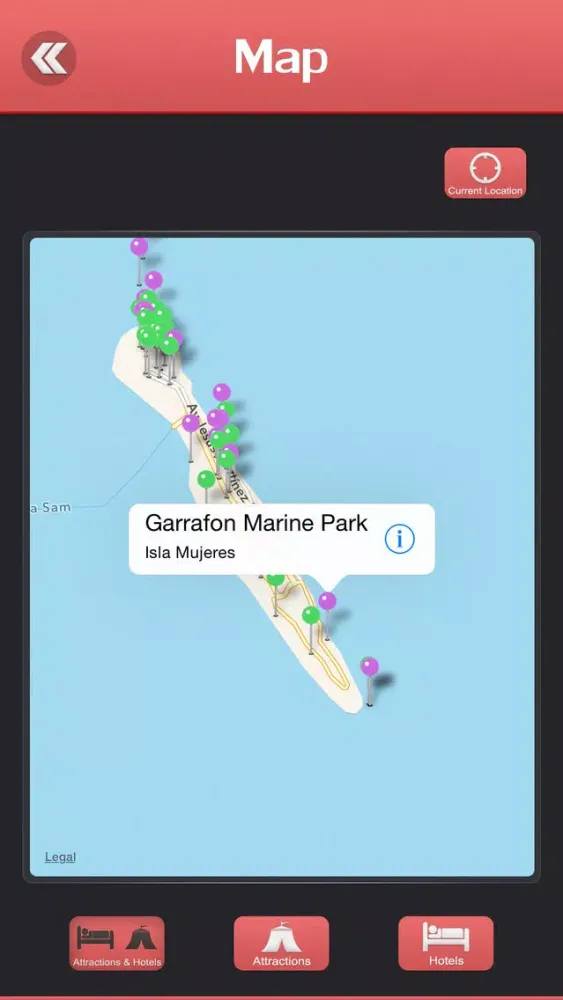 Isla Mujeres Offline Travel Guide Screenshots