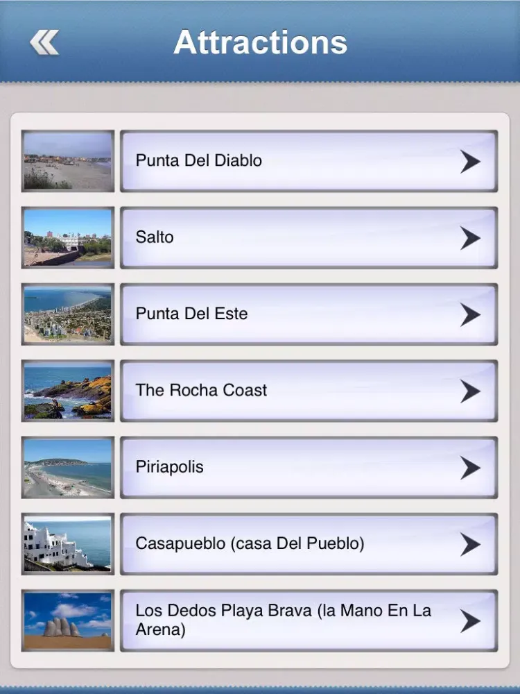 Uruguay Tourism Guide iPad 应用截图