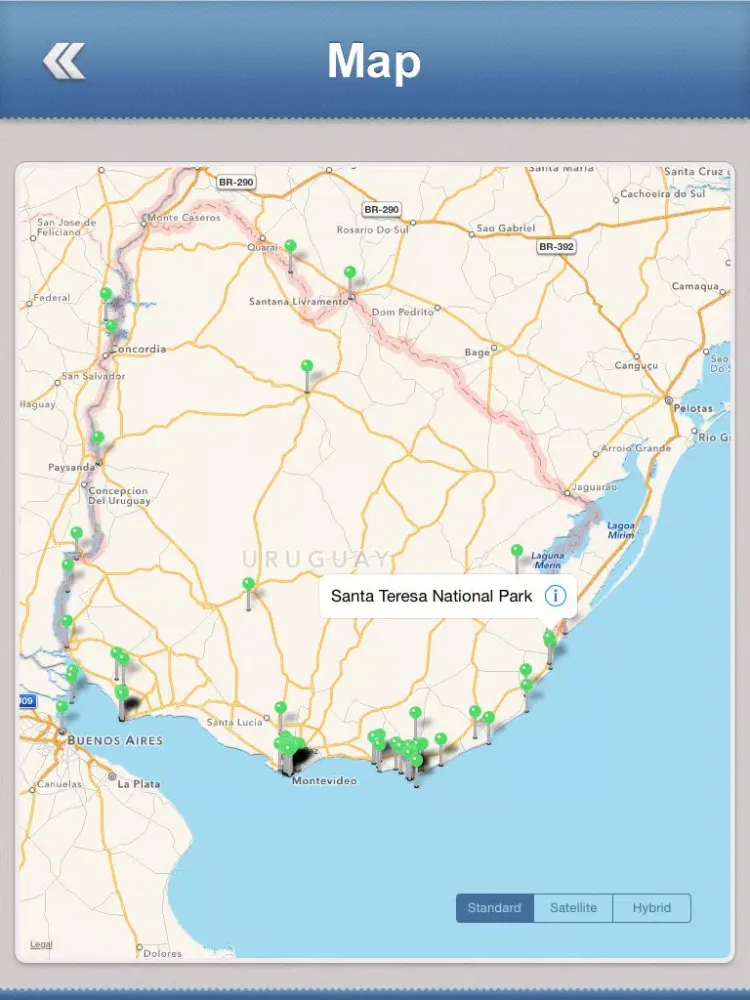 Uruguay Tourism Guide iPad 应用截图