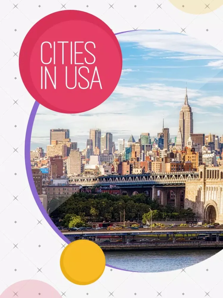 Captures d'écran de Famous Cities in USA iPad 