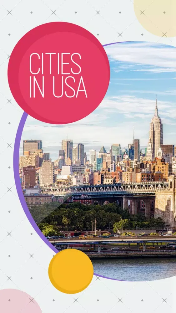 Captures d'écran de Famous Cities in USA
