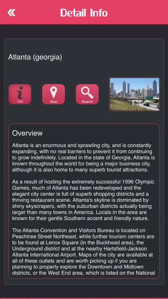 Captures d'écran de Famous Cities in USA