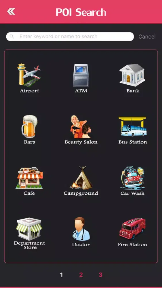 Captures d'écran de Famous Cities in USA