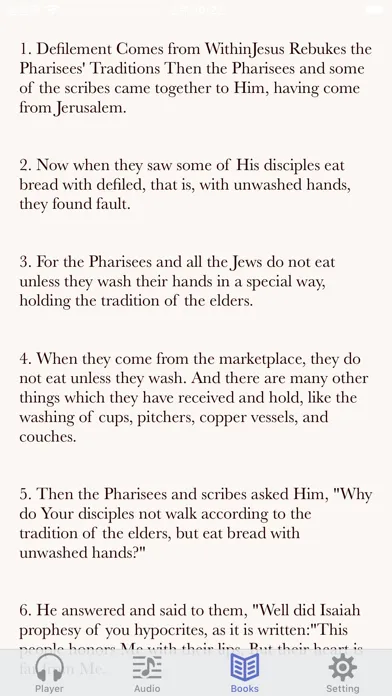 Screenshot di NKJV Bible (Audio & Book)