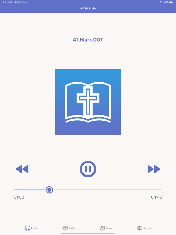 Скриншоты NRSV Bible (Audio & Book) iPad 