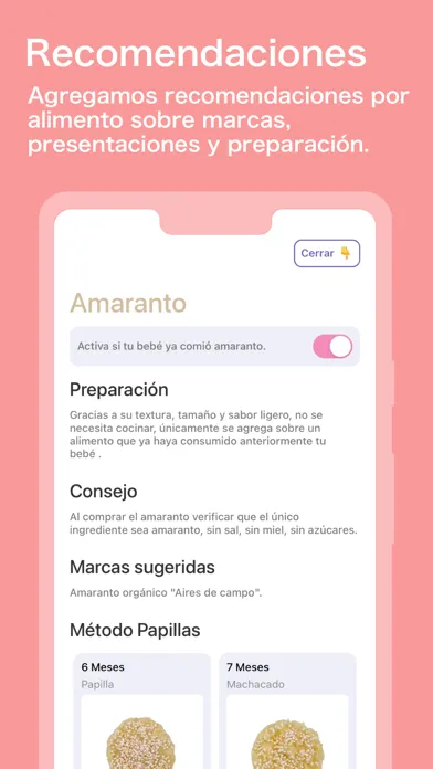 Capturas de tela do Hello Baby : BLW BLISS Purée