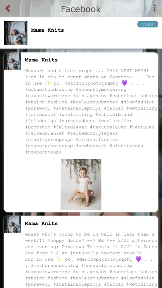 Capturas de pantalla de Mama Knits - Photography Props