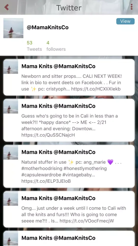 Capturas de pantalla de Mama Knits - Photography Props