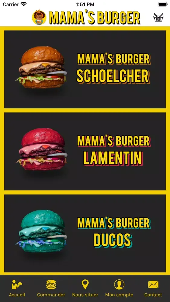 Mama's Burger应用截图