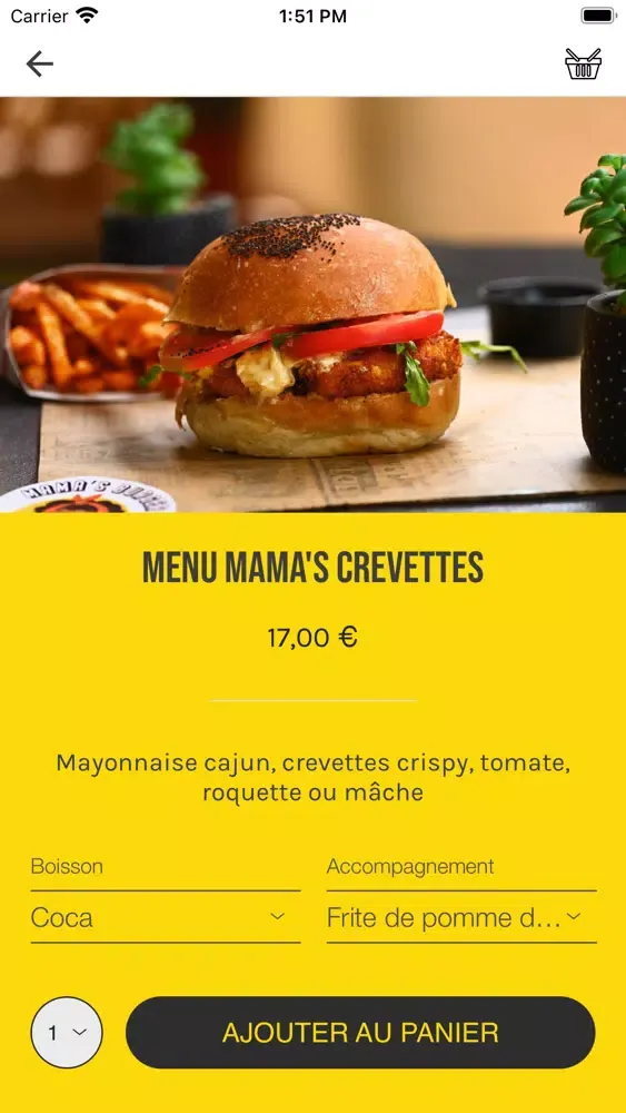 Mama's Burger应用截图