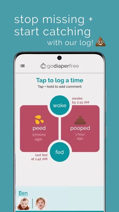 Zrzuty ekranu The Log: Potty Training + EC