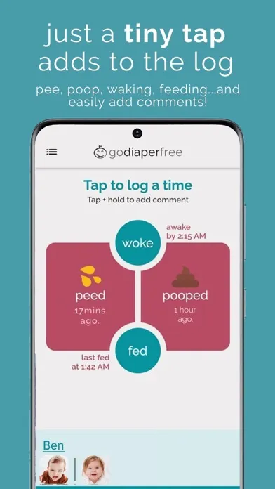 Zrzuty ekranu The Log: Potty Training + EC