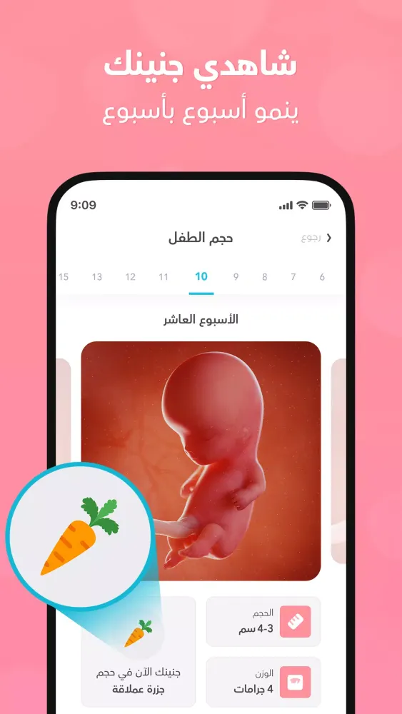 حاسبة الحمل - متابعة | ماماز +应用截图