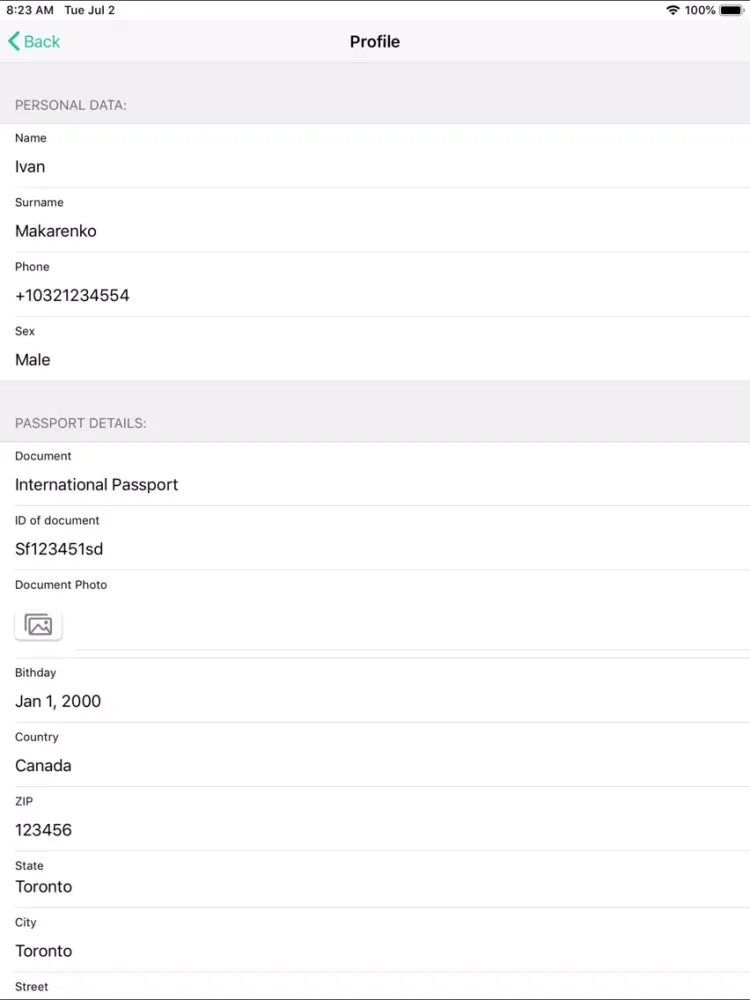Mb24 Courier iPad  Screenshots