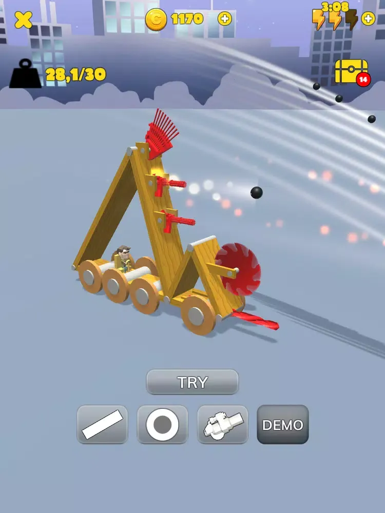 Captures d'écran de Draw Battle Machines games iPad 