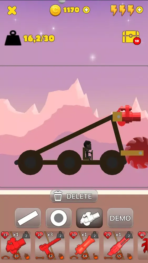 Captures d'écran de Draw Battle Machines games