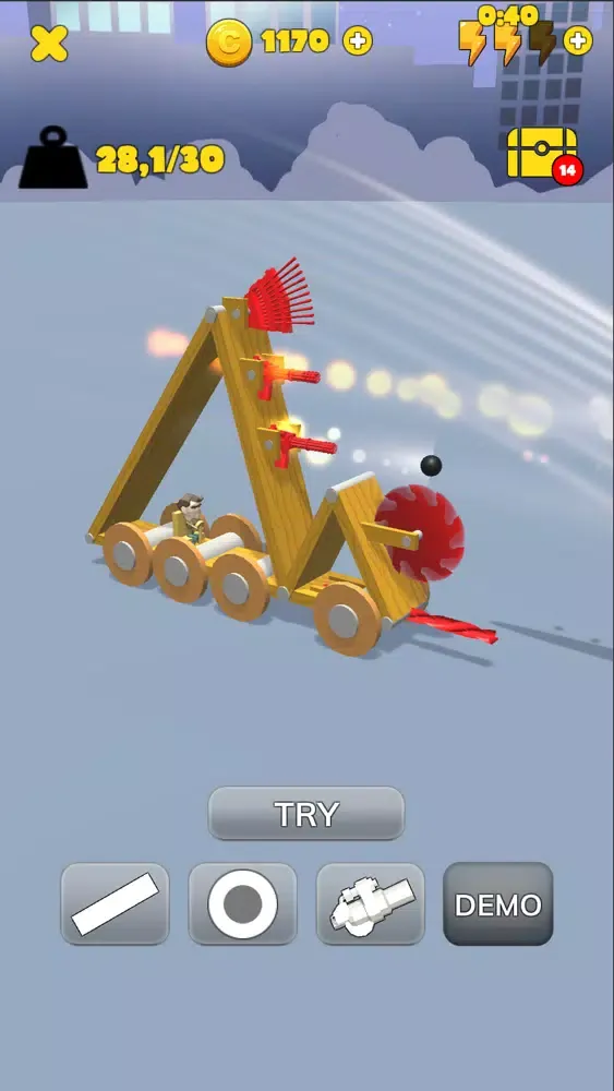 Captures d'écran de Draw Battle Machines games