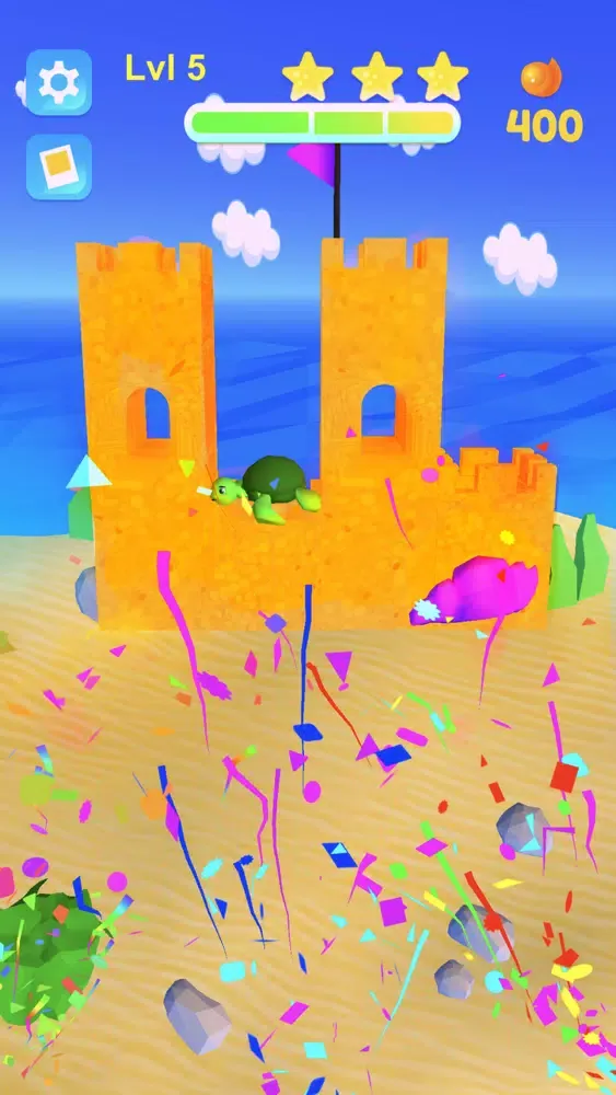 تصاویر Sand Castle: beach building