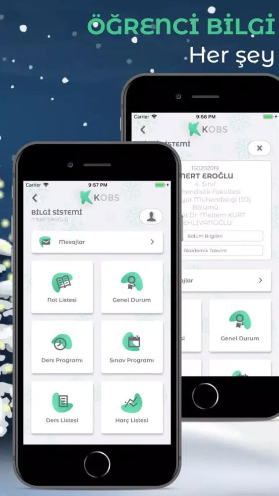 تصاویر Kobs - KOU Bilgi Sistemi