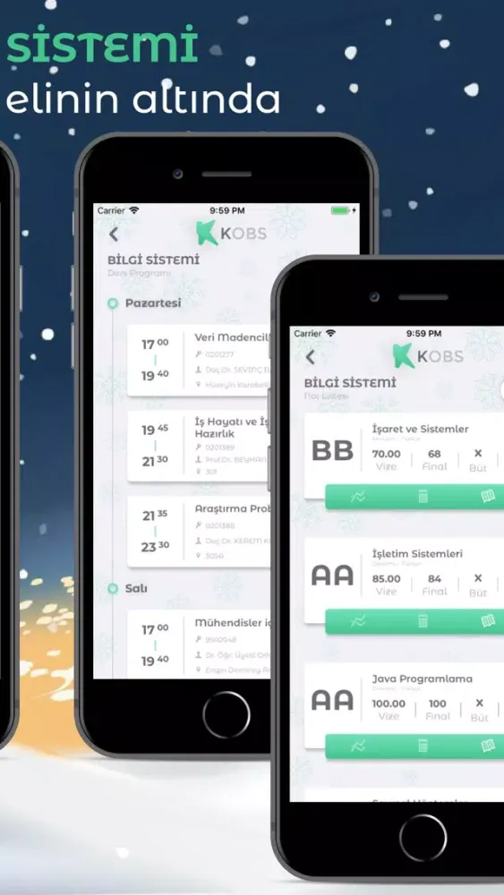 تصاویر Kobs - KOU Bilgi Sistemi