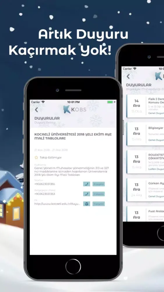 تصاویر Kobs - KOU Bilgi Sistemi