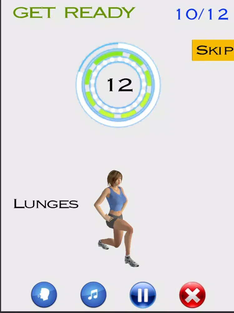 ภาพหน้าจอของ 7 Min Workout by MakeMeFit iPad 