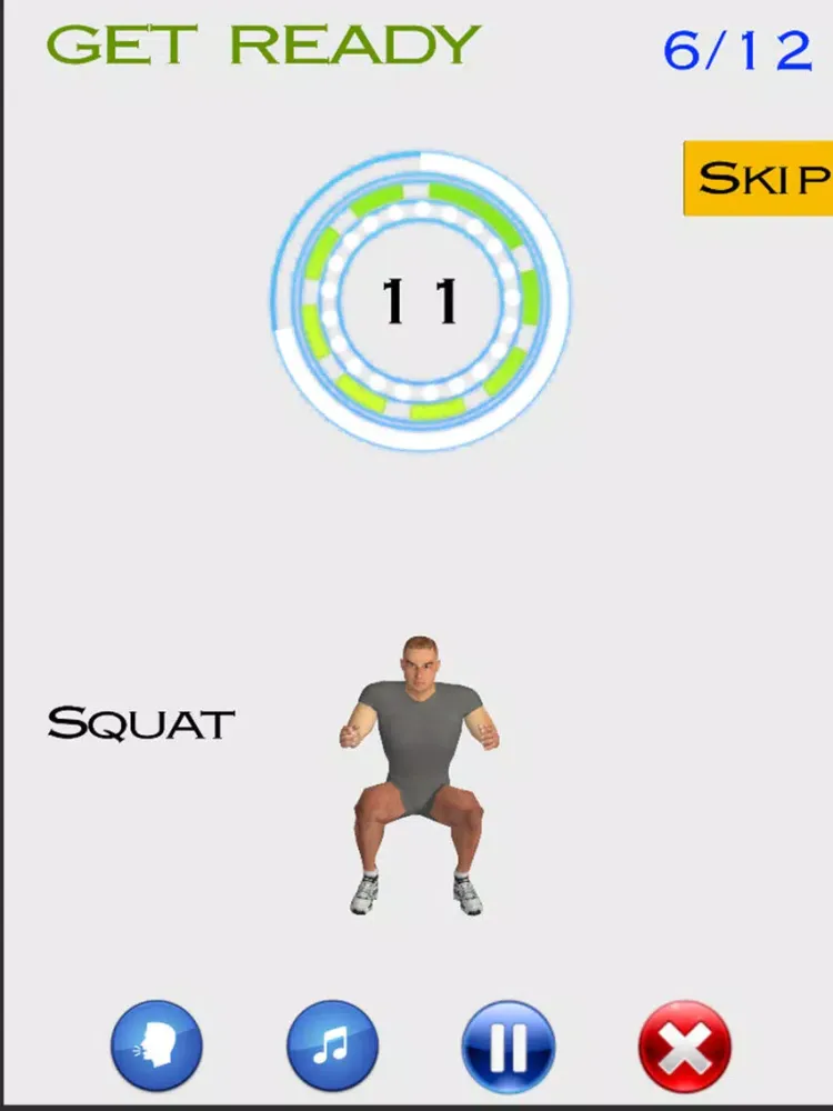 ภาพหน้าจอของ 7 Min Workout by MakeMeFit iPad 