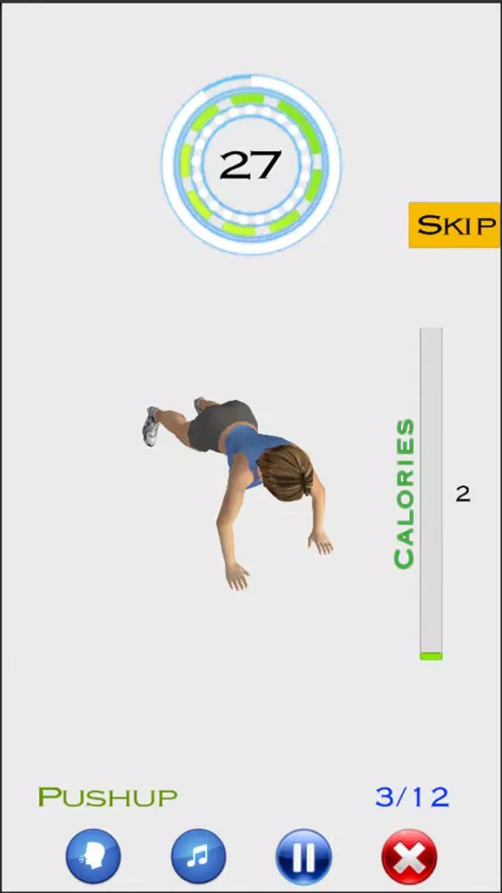 ภาพหน้าจอของ 7 Min Workout by MakeMeFit
