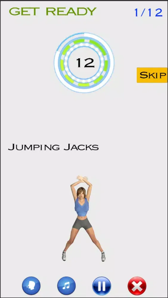 ภาพหน้าจอของ 7 Min Workout by MakeMeFit