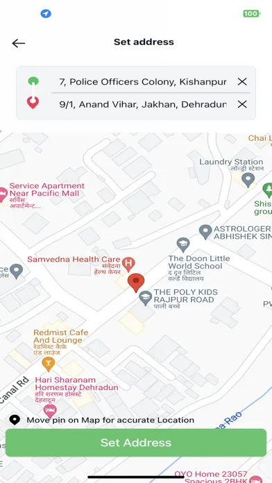 Tangkapan skrin Pera Cab