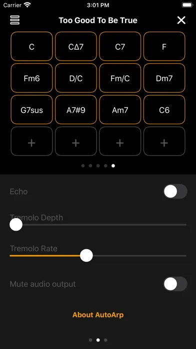 ภาพหน้าจอของ AutoArp