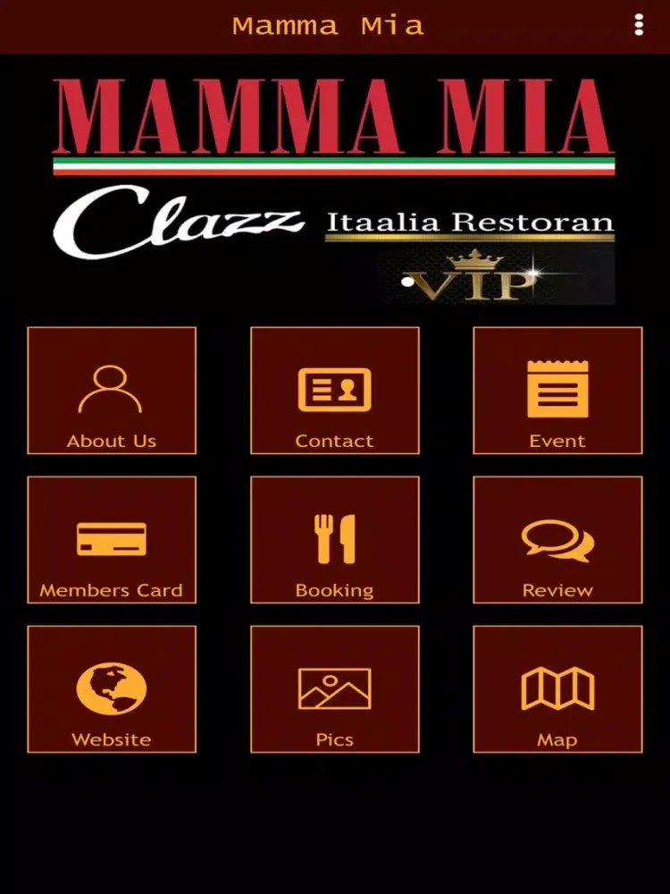 Mamma Mia Restaurant. iPad  স্ক্রিনশট