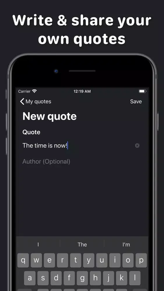 Motivate Me! - Daily Quotes应用截图