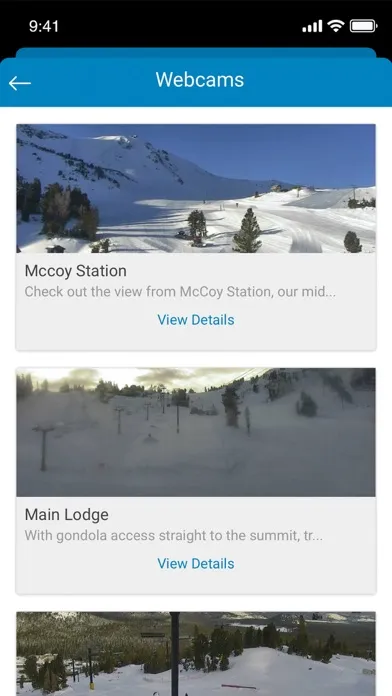 Captures d'écran de Mammoth Mountain