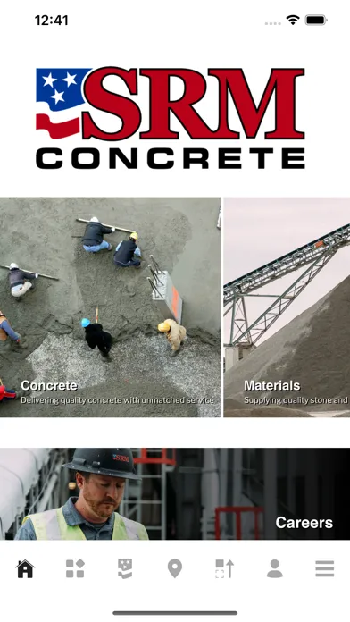 Tangkapan layar SRM Concrete