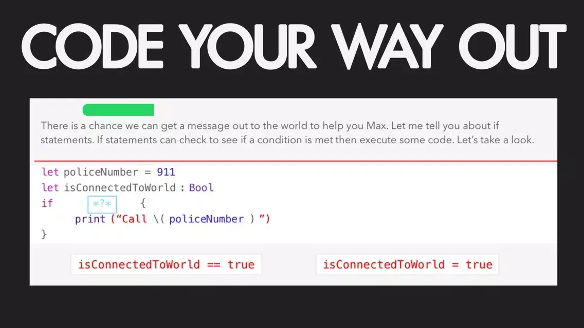 Escape Code - Coding Adventure应用截图
