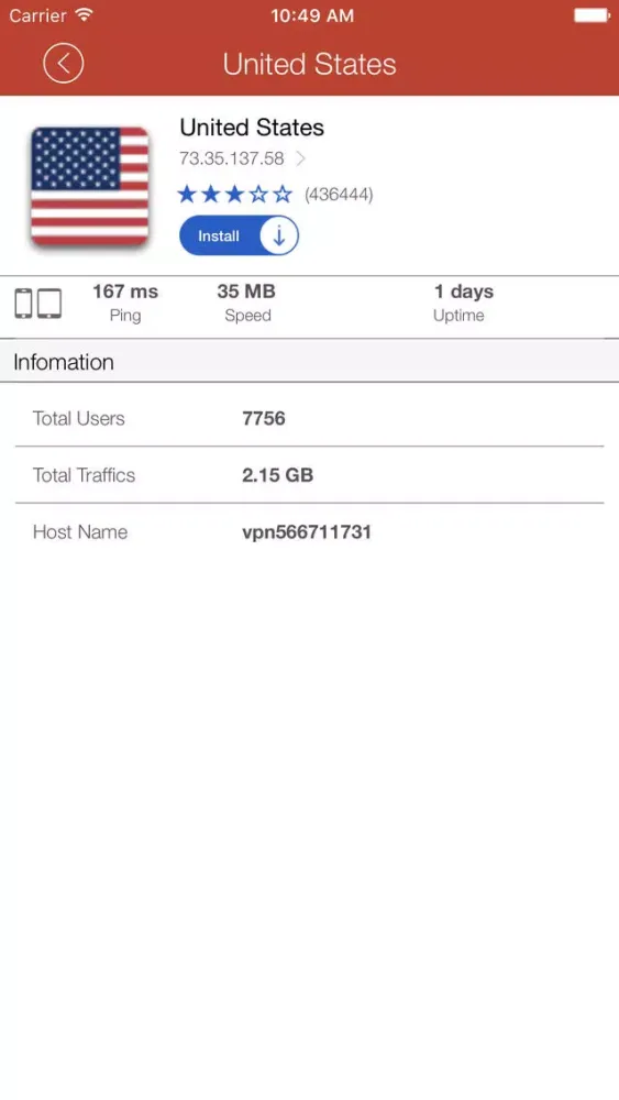 Captures d'écran de VPN KEEPER PRO - VPN for OPEN VPN