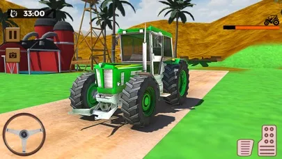 Tangkapan skrin Farming Sim Tractor Driving 3D