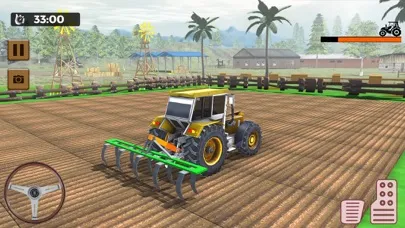 Tangkapan skrin Farming Sim Tractor Driving 3D