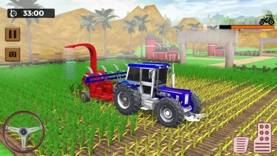 Tangkapan skrin Farming Sim Tractor Driving 3D